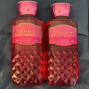 Bath & Body Works Twisted Peppermint Body Wash x 2
